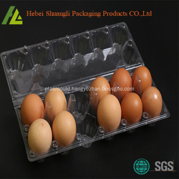 PET Disposable Plastic Egg Tray